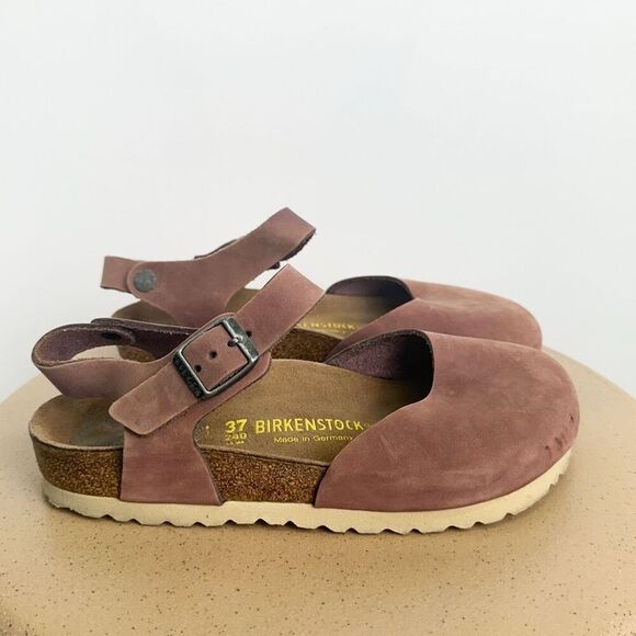 Birkenstock Shoes - Birkenstock Women’s Messina Mary Jane Nubuck Leather Pink Mauve RARE HTF